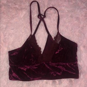 Red Aerie bralette, medium